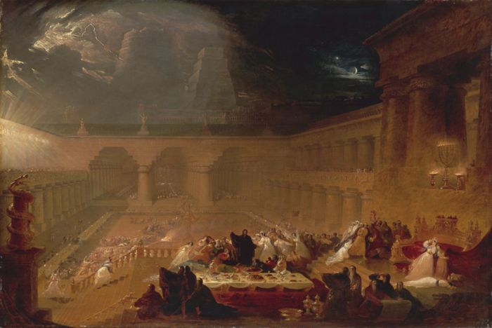 Belshazzar's Feast by John Martin 
