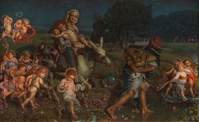 Triumph of the Innocents by William Holman Hunt