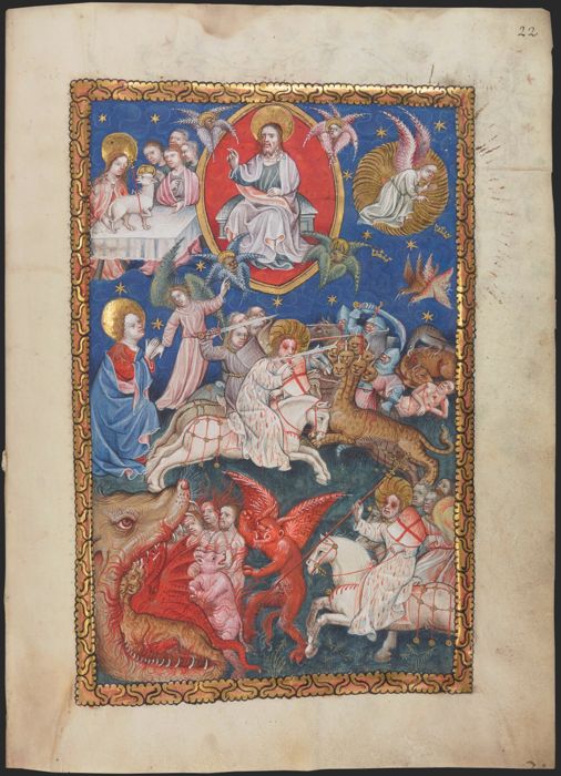 The Flemish Apocalypse, The Marriage of the Lamb, Armageddon, and The Last Judgement (Rev. 19-20)