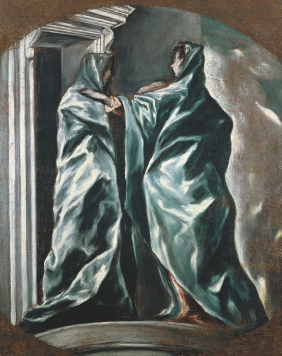 The Visitation by El Greco