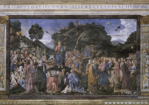 The Sermon on the Mount and the Healing of the Lepers by Cosimo Rosselli