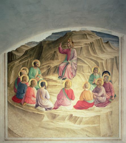 The Sermon on the Mount, Cell 32 by Fra Angelico