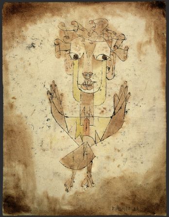 Angelus Novus by Paul Klee