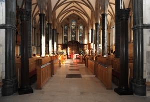 Reredos, The Temple Church, London by Christopher Wren