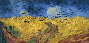 Wheatfield with Crows by Vincent van Gogh 