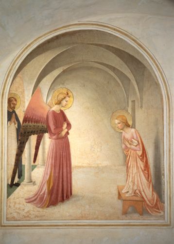 Annunciation, Cell 3 by Fra Angelico