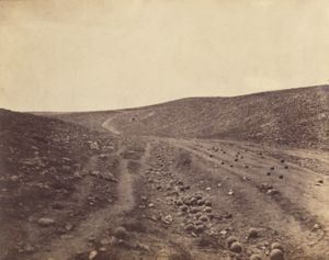 Valley of the Shadow of Death by Roger Fenton