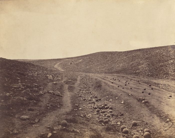 Valley of the Shadow of Death by Roger Fenton