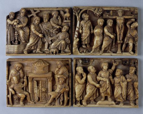Casket, also known as the Maskell Passion Ivories by Unknown artist, Rome