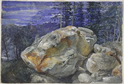 Fragment of the Alps by John Ruskin