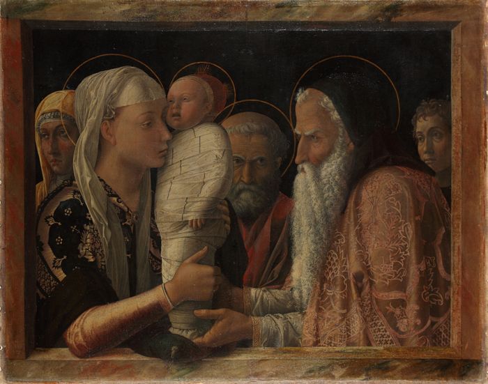 The Presentation in the Temple by Andrea Mantegna