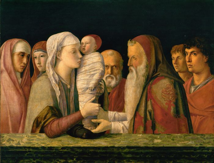 The Presentation in the Temple by Giovanni Bellini 