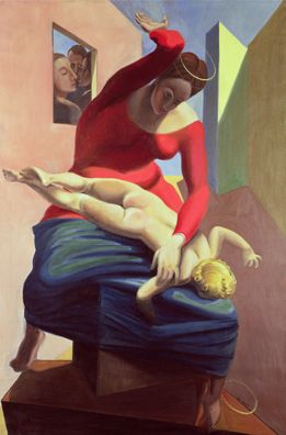 The Virgin Chastising the Christ Child before Three Witnesses: André Breton, Paul Éluard, and the Painter by Max Ernst