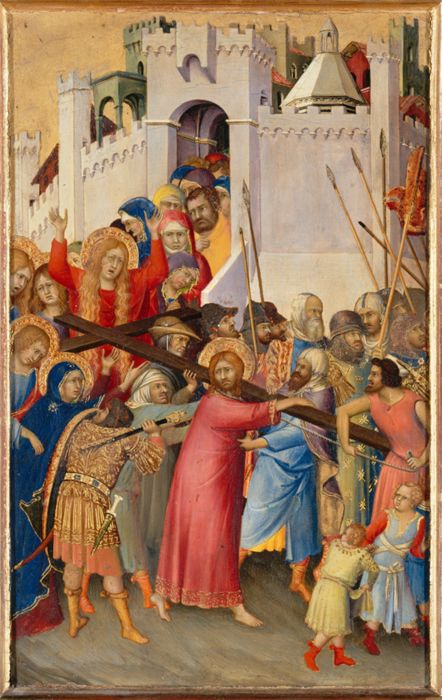 The Carrying of the Cross by Simone Martini 
