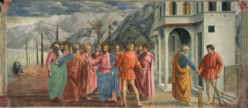 The Tribute Money by Masaccio