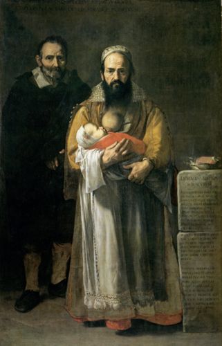 Magdalena Ventura with Her Husband and Son (The Bearded Lady) by Jusepe de Ribera