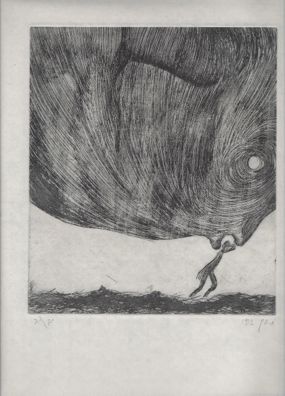 Print from Maftir Yonah (The Book of Jonah) by Mordechai Beck