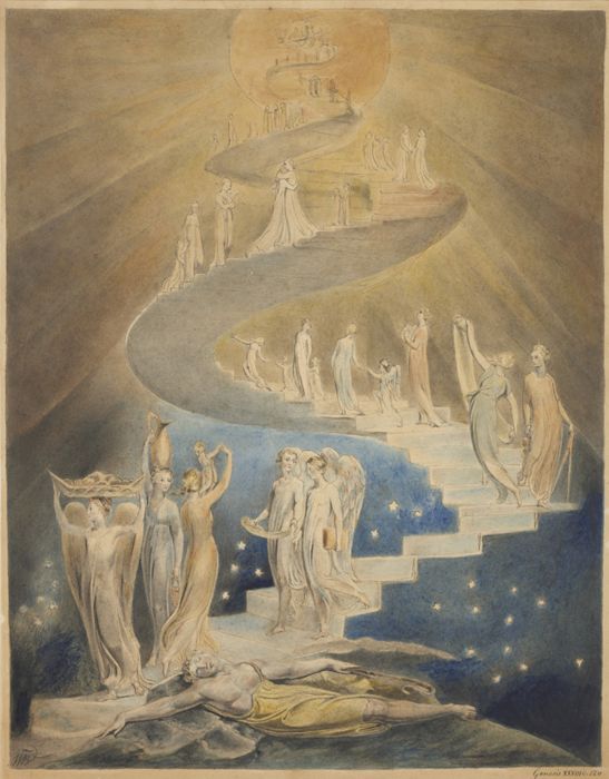 Jacob's Ladder by William Blake