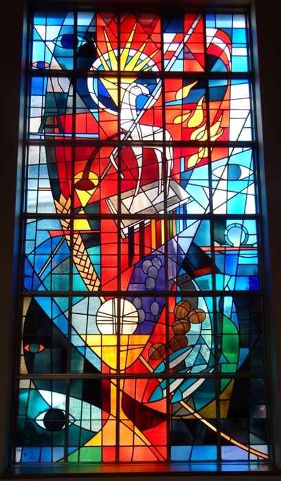 The Eucharistic Window by Richard King